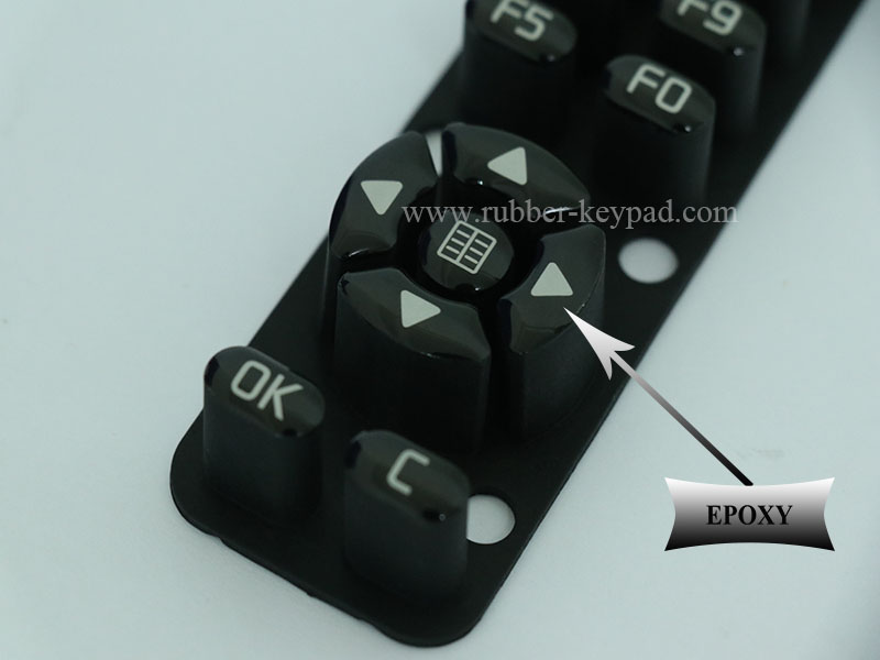 EPOXY SILICONE RUBBER KEYPAD EPOXY SILICONE RUBBER KEYPAD
