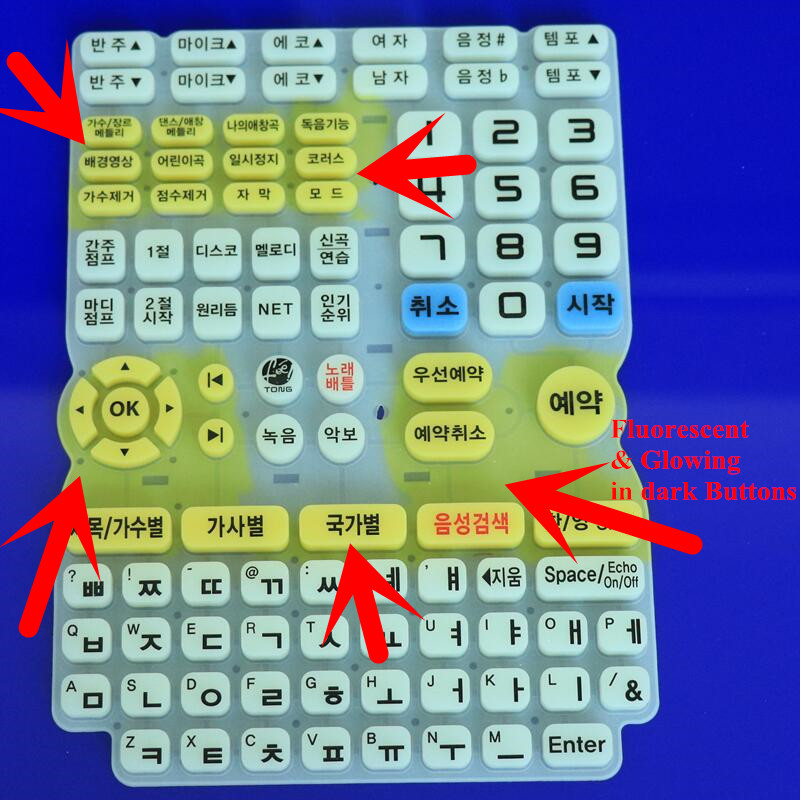 glow in dark Silicon Button glow in dark Silicon Button