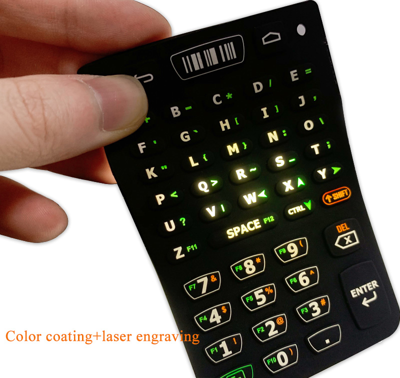laser etched elastomer keypad laser etched elastomer keypad