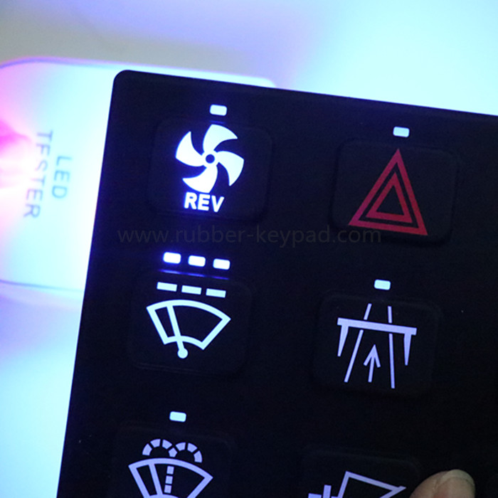 Rubber Laser Marking Keypad