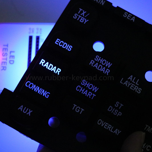 Elstomer Plastic Etched Switches