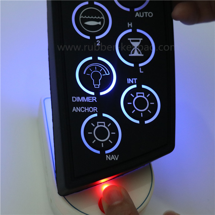Customize Elastomer Rubber Silicone Laser Etching Keypad
