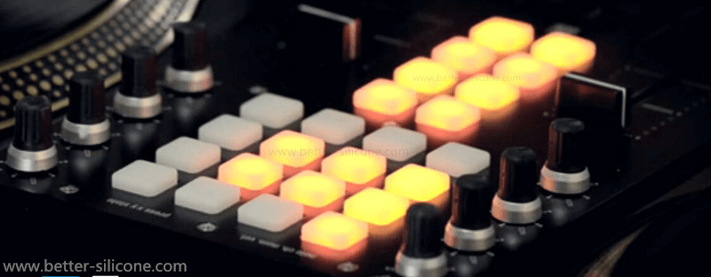 transparent 4x4 keypad