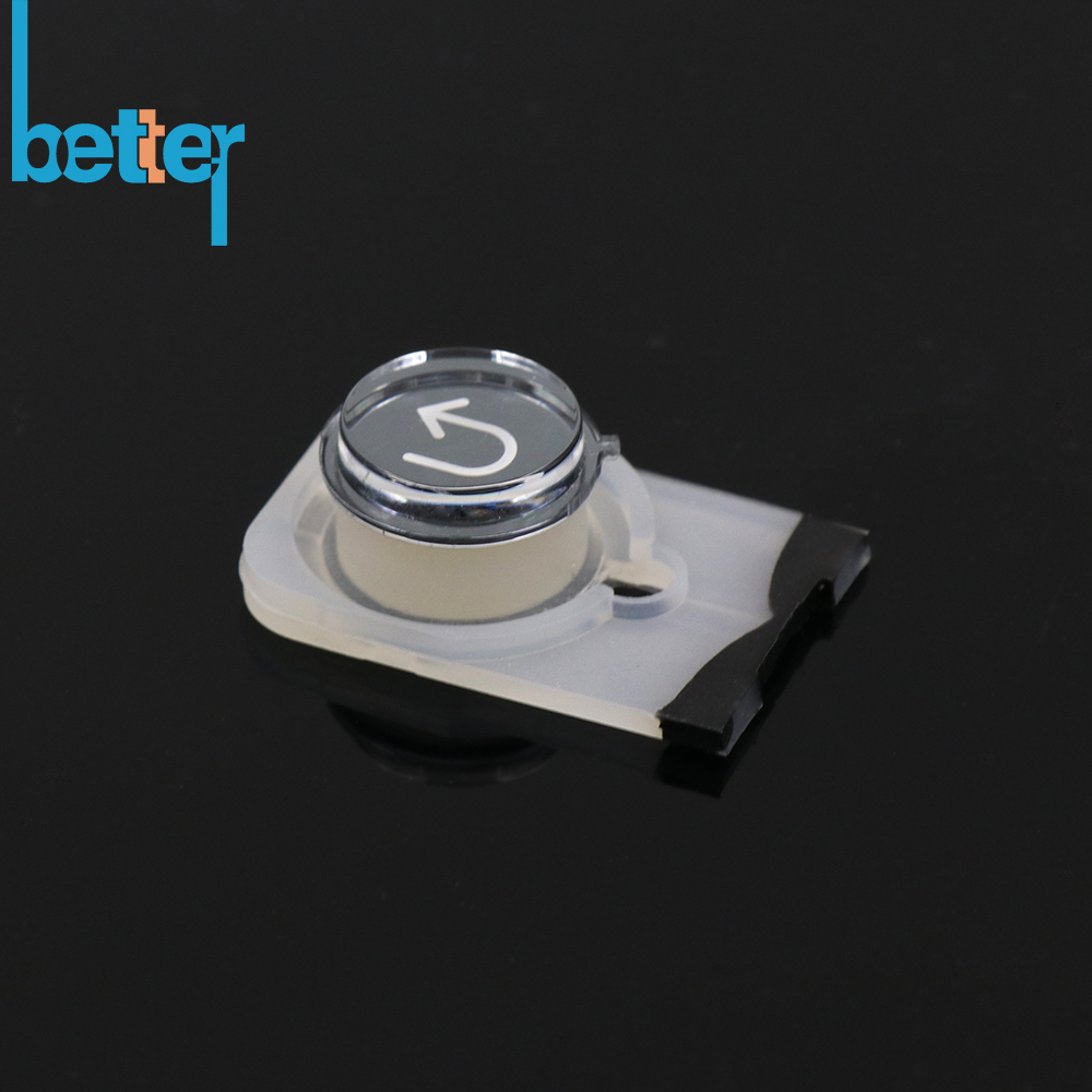 Plastic Cap with Rubber Keypad