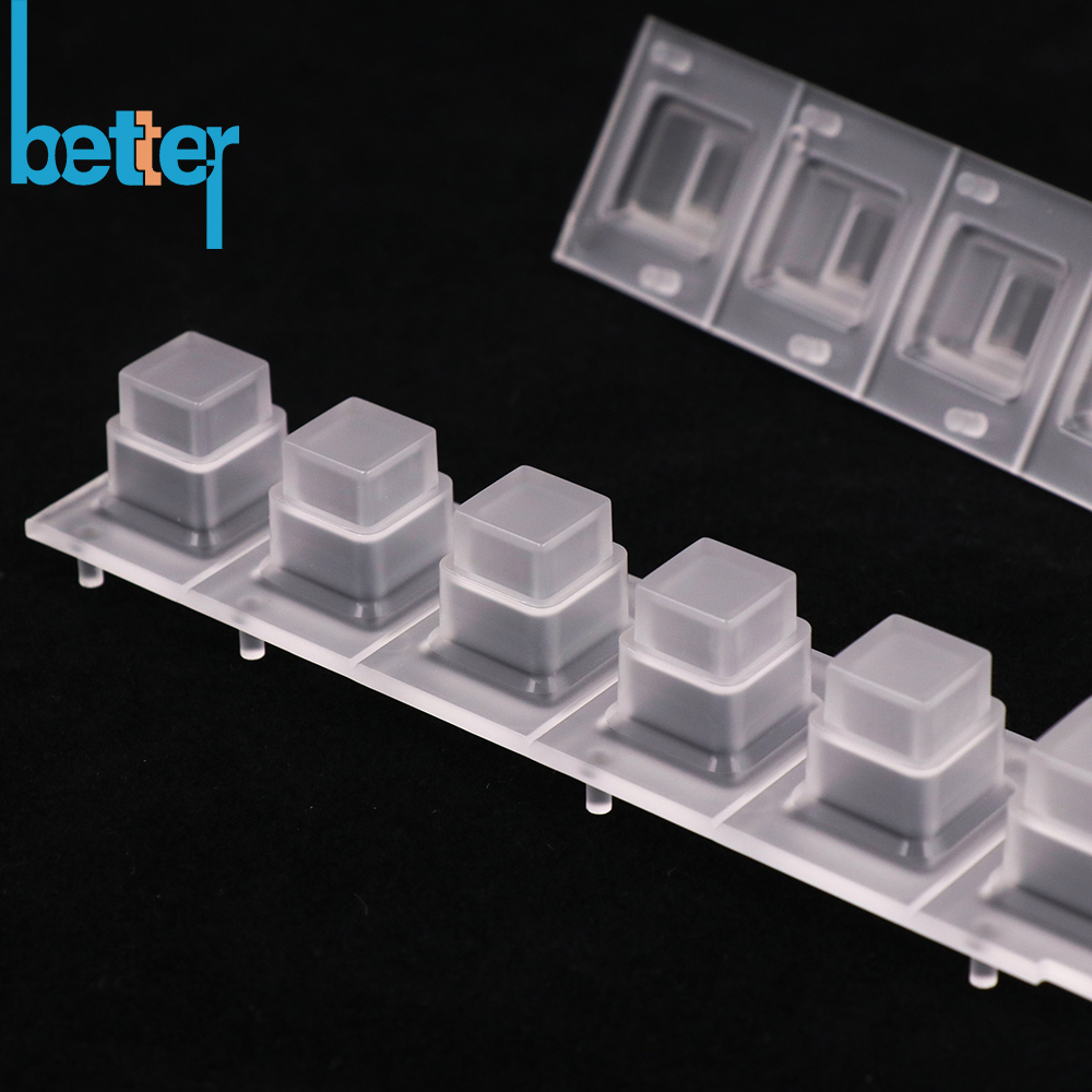Plastic Cap with Rubber Keypad