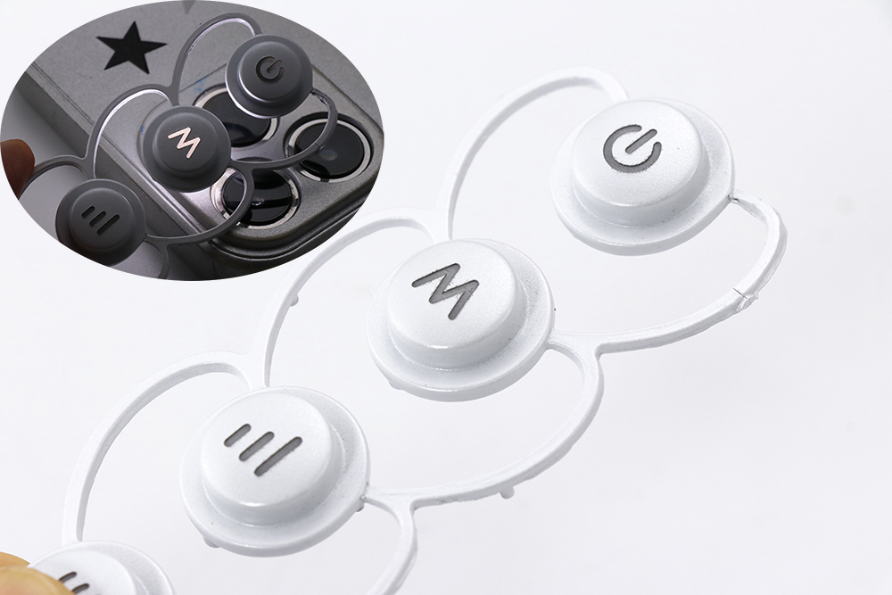 Plastic Silicone Keypad