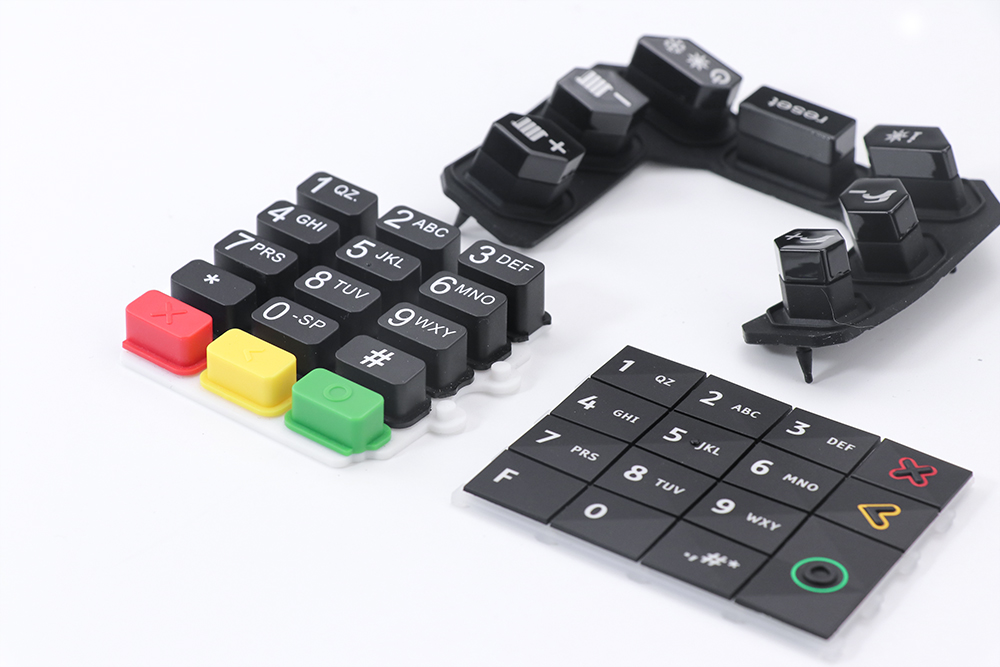 Plastic with Rubber keypad | P+R Keypad