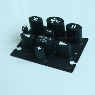 Silk-Screen Printing Rubber Keypad