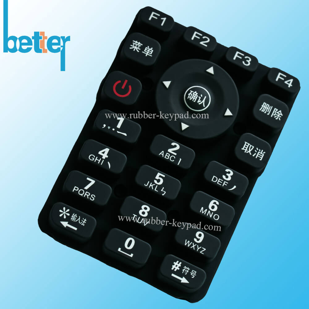 PU Coated Silicon Keyboard