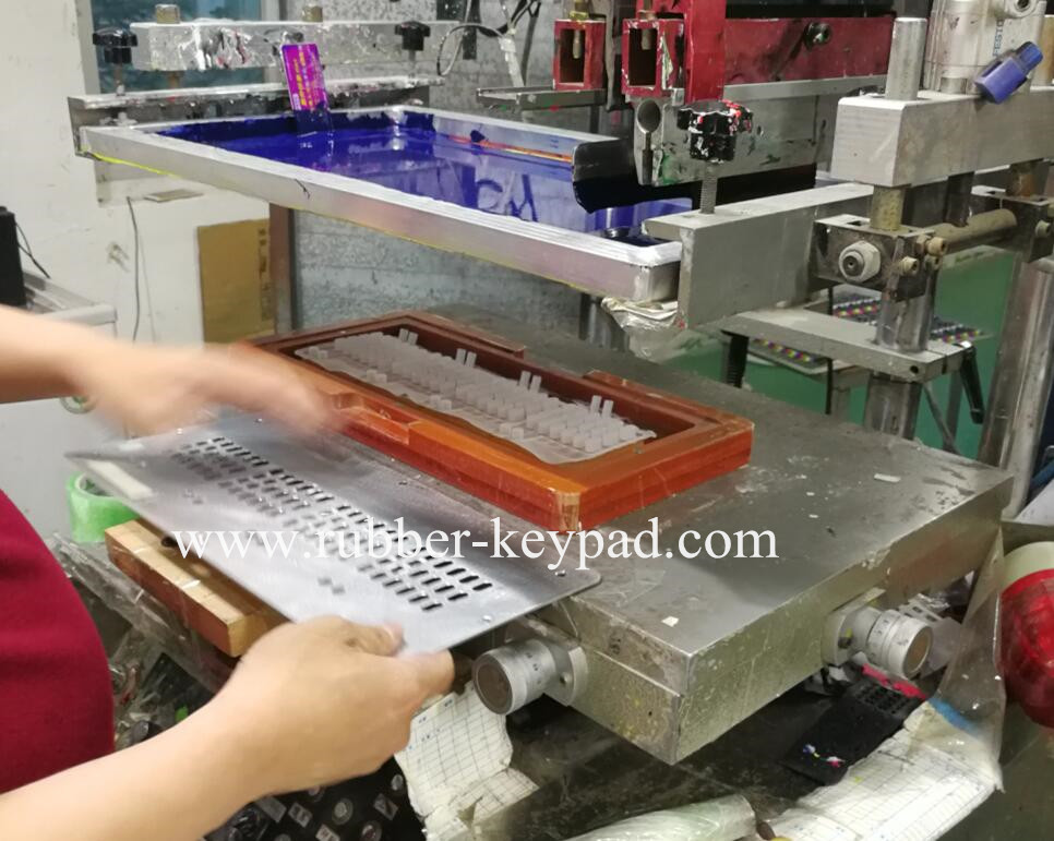 Silk Screen Print Keypad