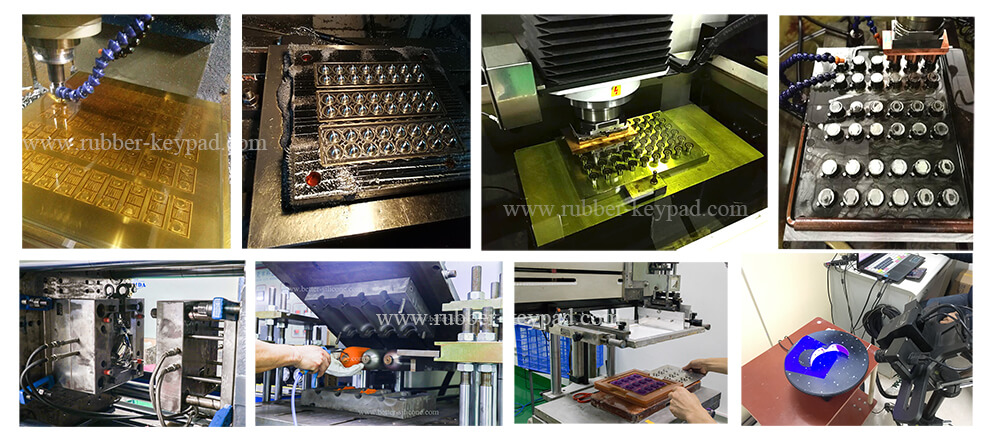 conductive carbon pill button