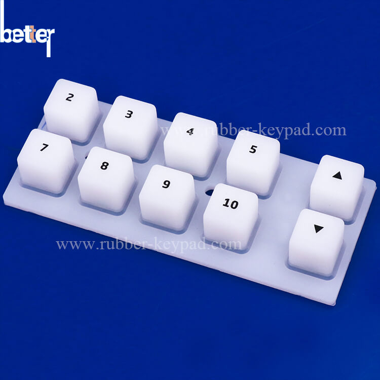 Oil Coating Silicone Keypad