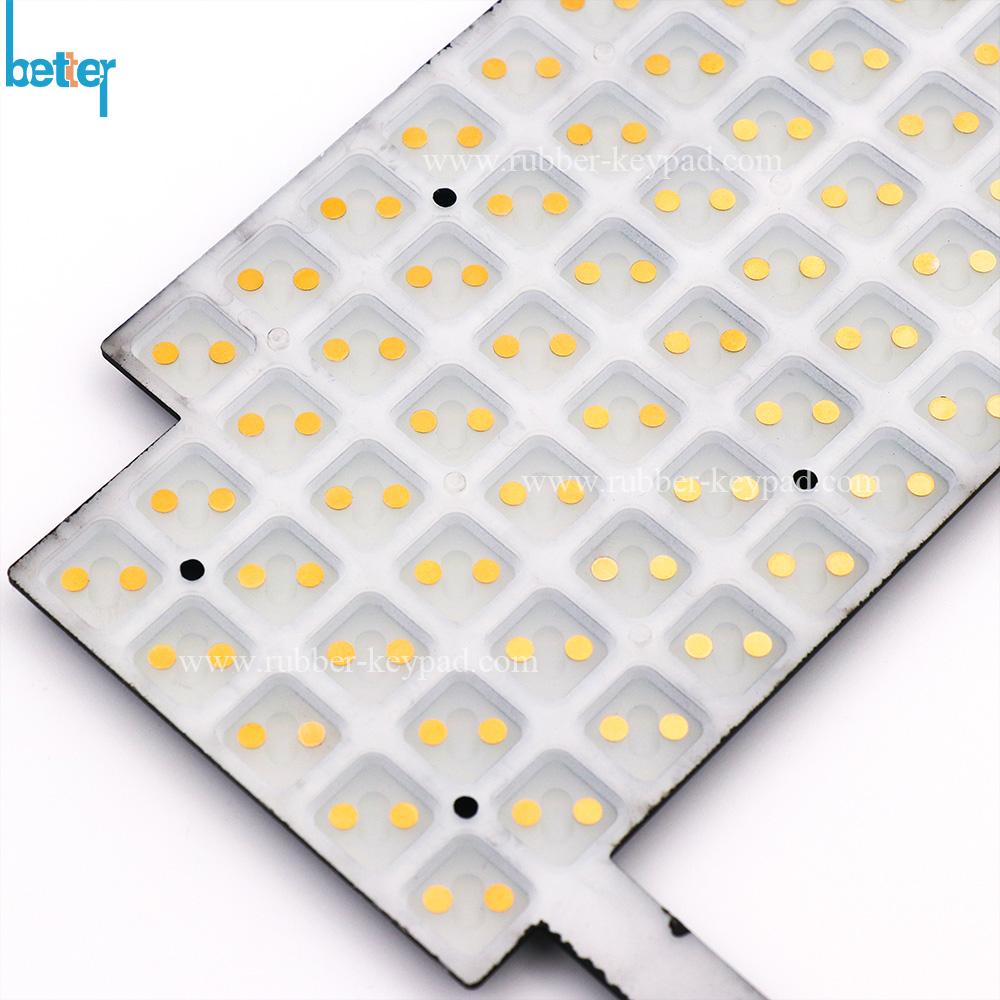 Silicone Rubber Keypad with Copper Pill