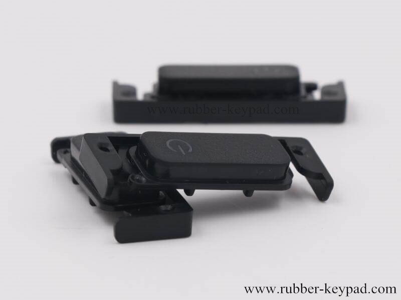 Silicone Keyboard with Plastic Key Cover