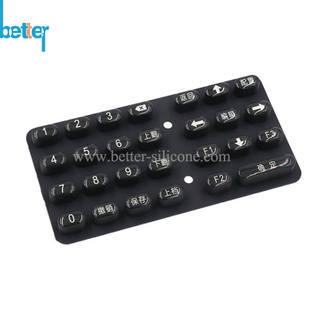 Elastic Silicone Rubber Epoxy Coated Keyboard