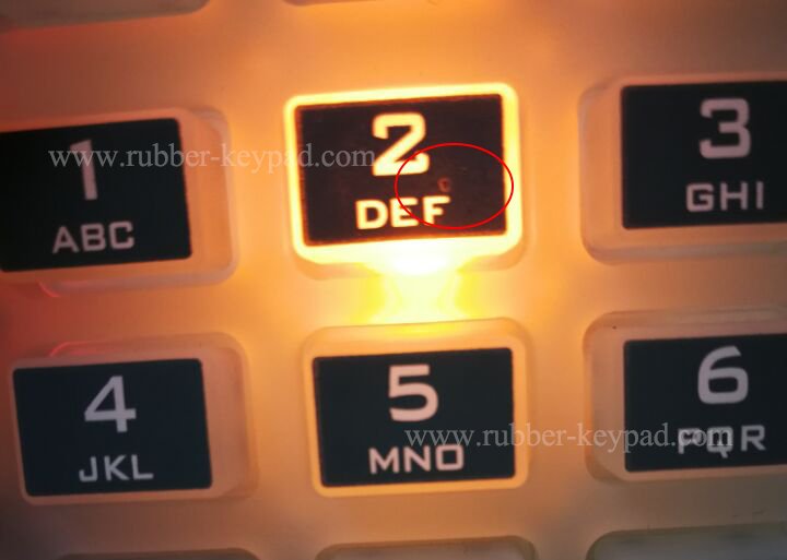 Rubber Keypad