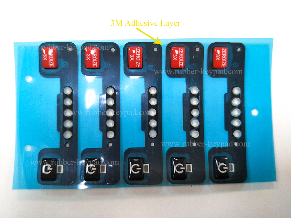 3M Adhesive Silicone Buttons