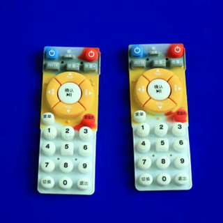 Silk Screen Printing Rubber Silicone Keypad