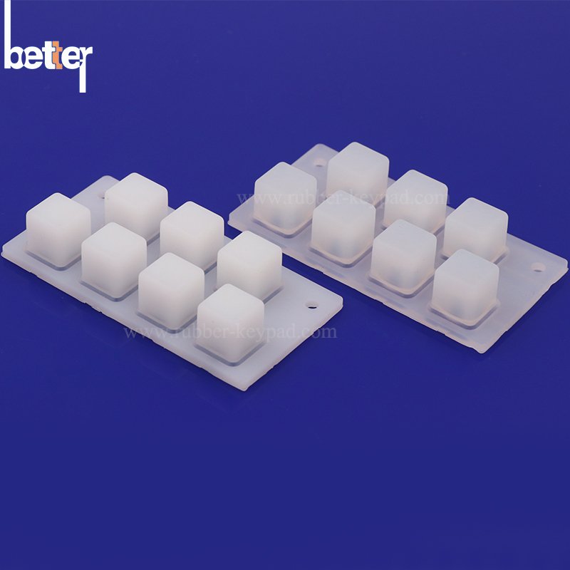 Translucent Silicone Rubber Button Pad