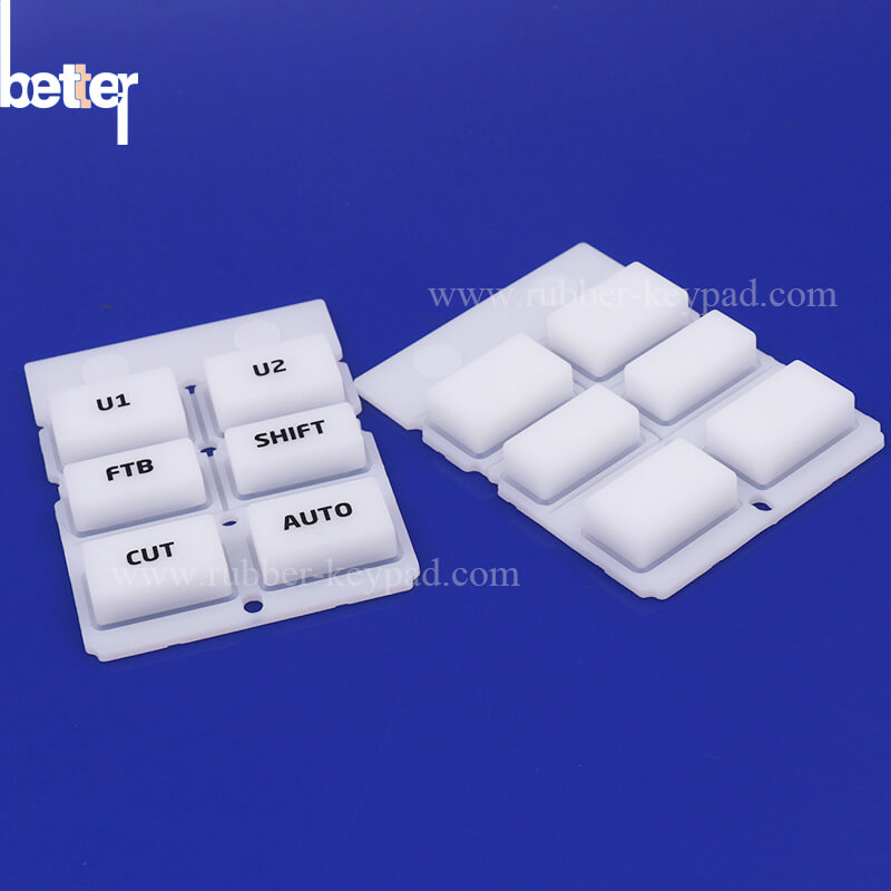 Oil Coating Silicone Keypad