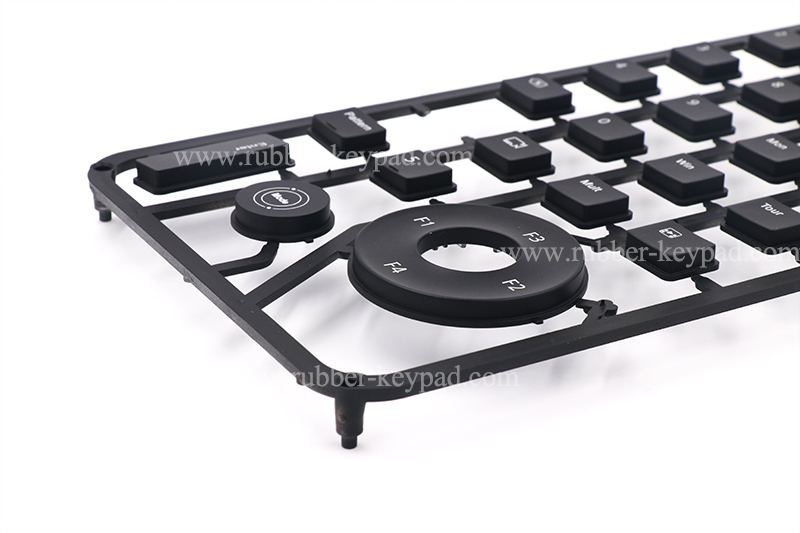 laser cutting plastic keyboard