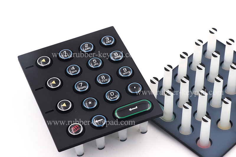 epoxy coating backlit keypad