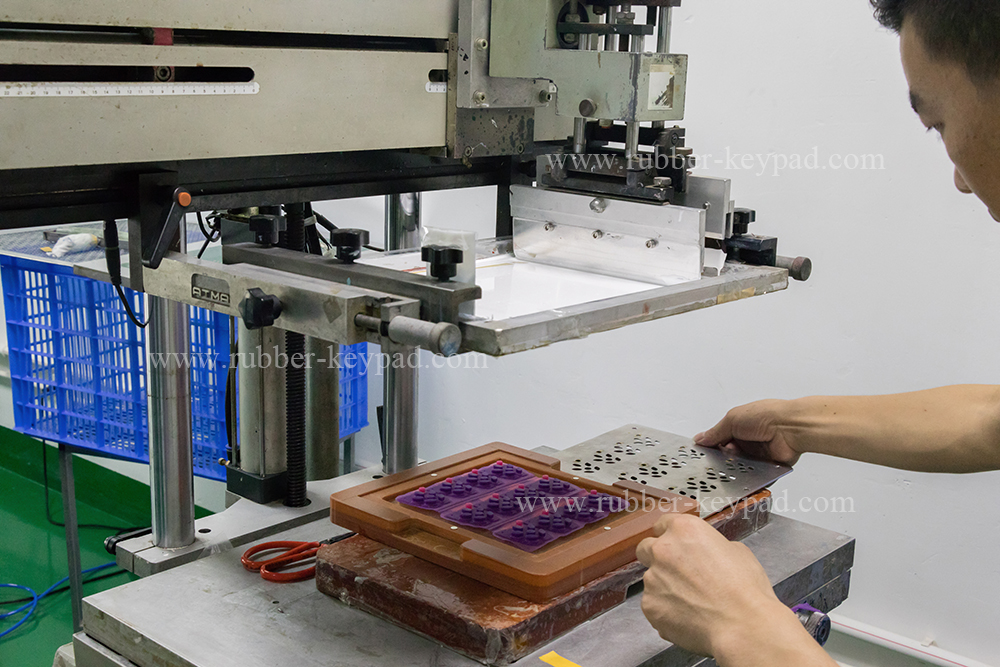 printing silicone keypad