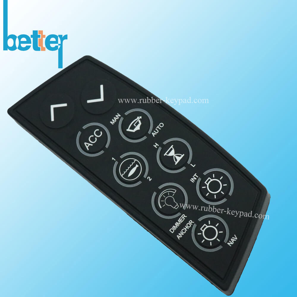 PU Coated Silicone Keyboard