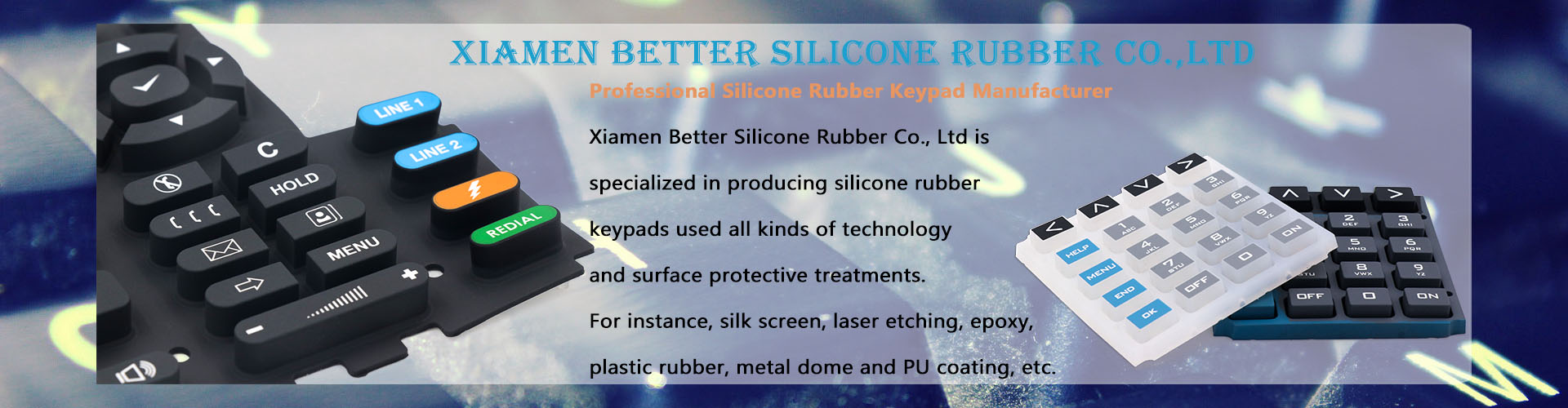 silicone rubber keypad design guide