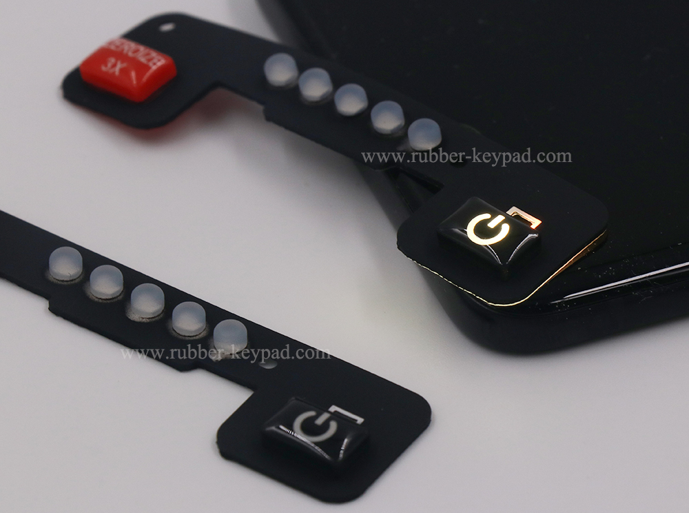 silicone button cover