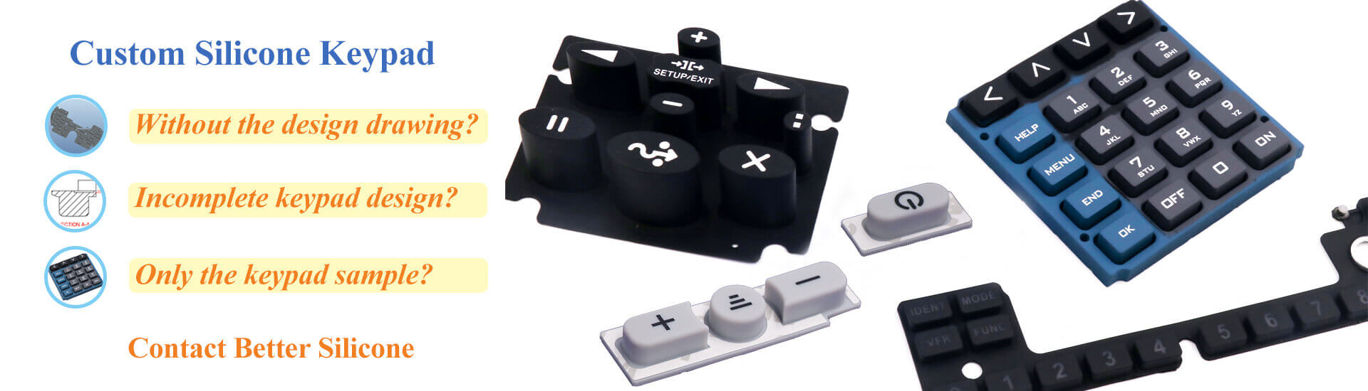 Silicone Keypad Manufacturer
