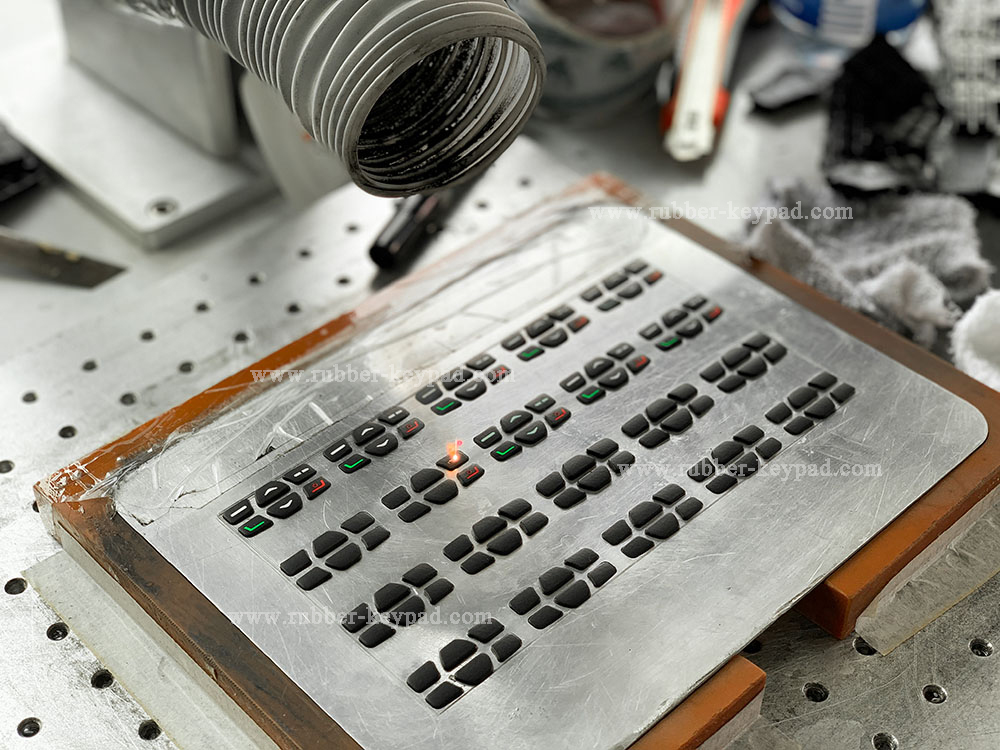 Backlight Rubber Keypad