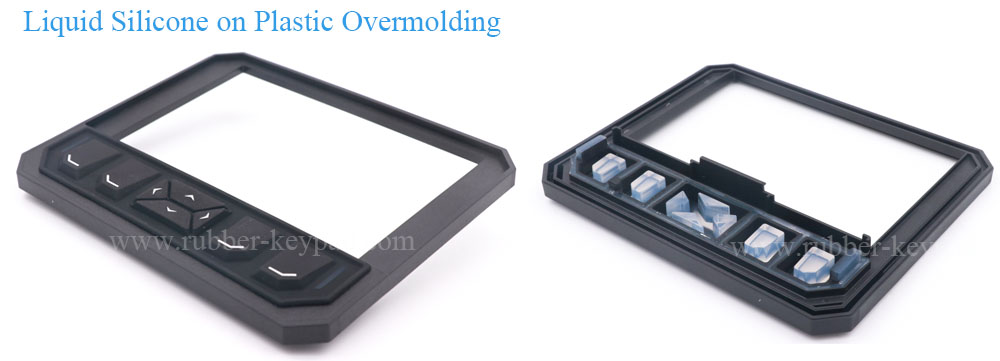 Liquid Silicone Overmolding Keyboard