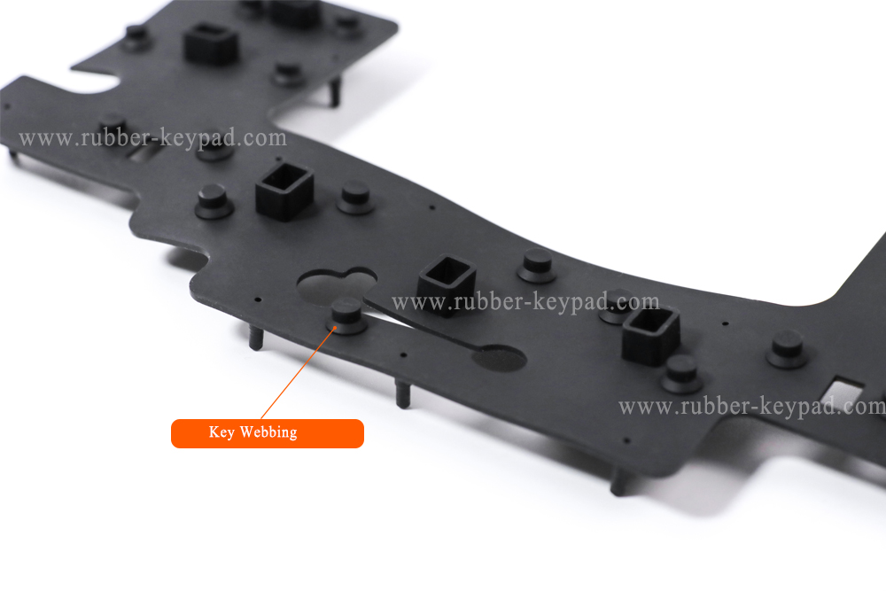 Silicone Automotive Keypads With Tactile Feedback