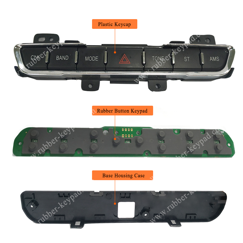 auto rubber button keypad in Auto Industry