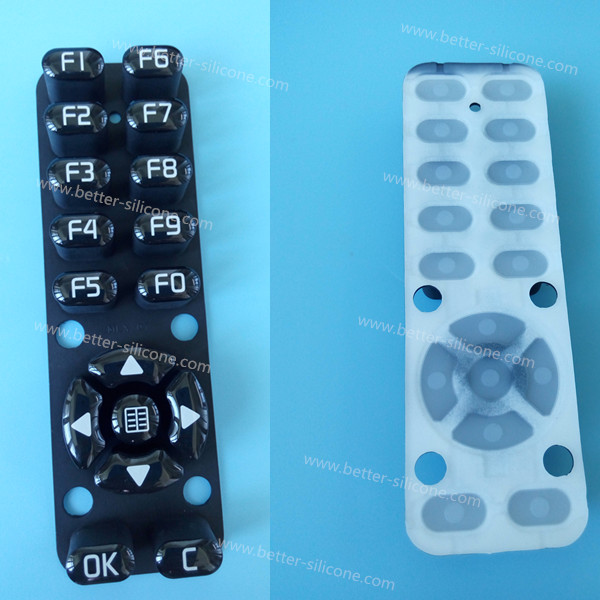 Custom Silicone Keyboard Cover for button pad