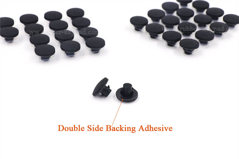 Back Self Adhesive Rubber Pad Buttons from China Manufacturer