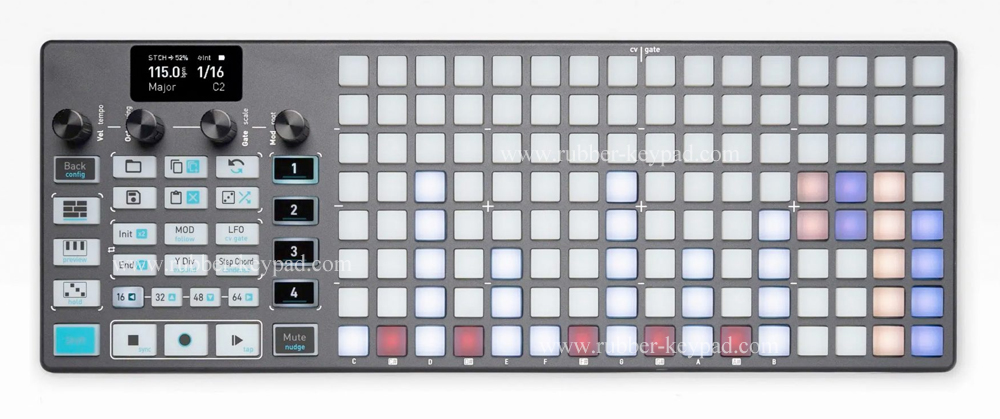 MIDI pad controller silicone keyboard
