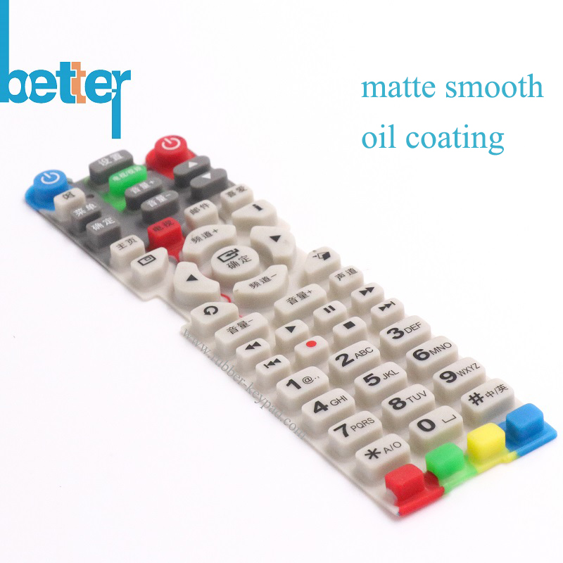 matte smooth rubber keyboard