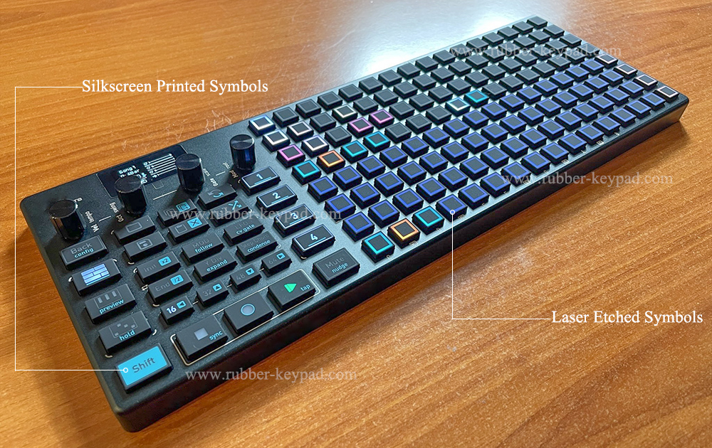 midi keyboard with drum pad