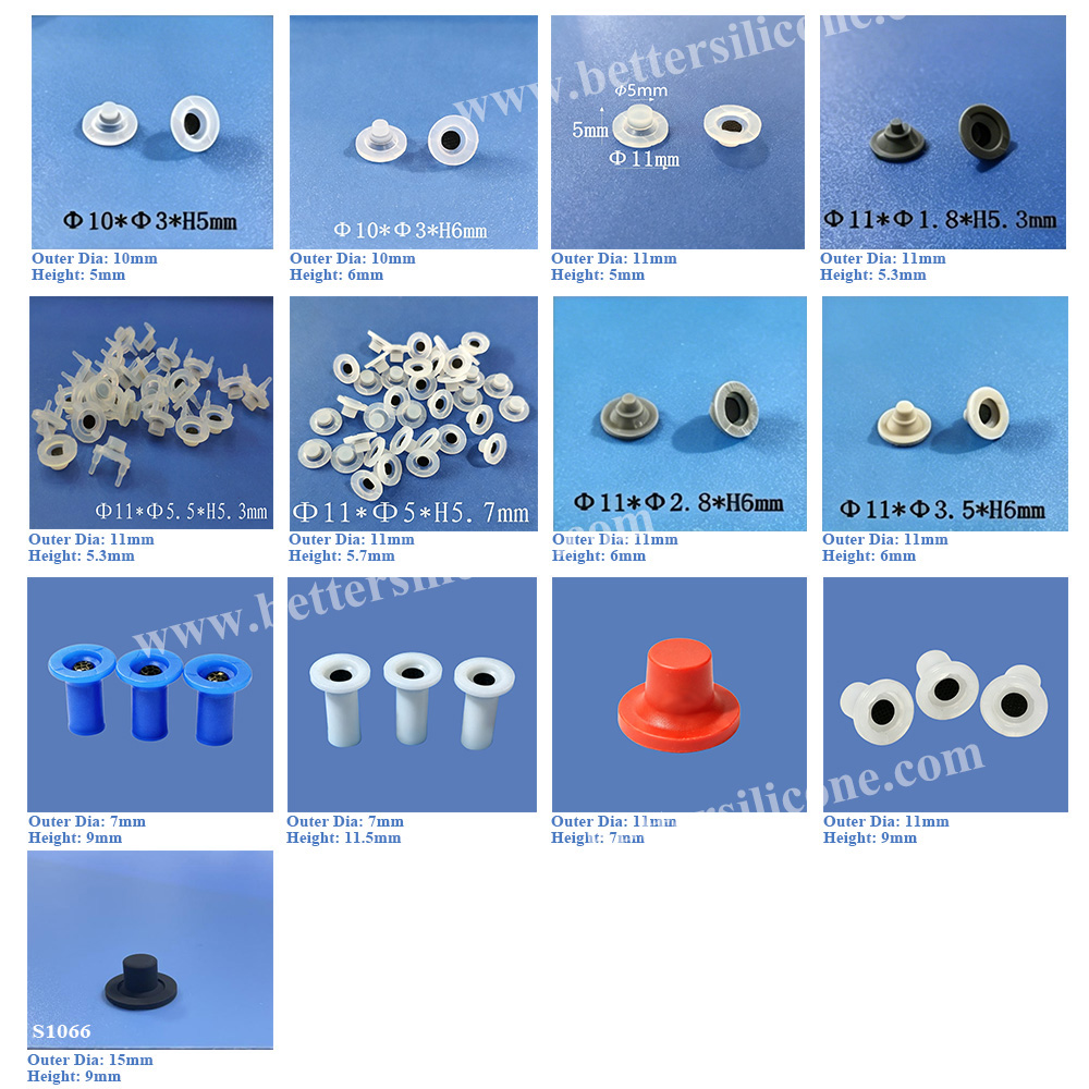 Conductive Silent Silica Gel Micro Touch Button